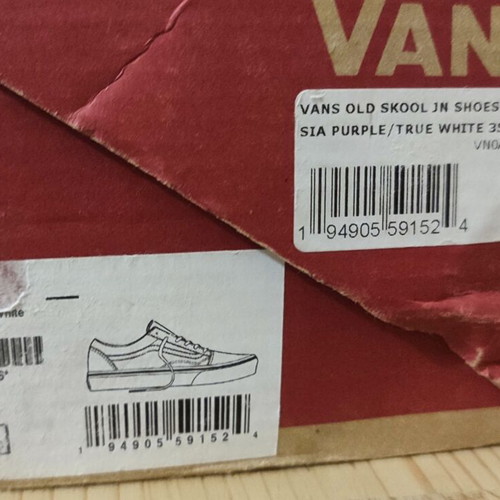 Vans Old Skool sneakers like new, size 35, fuchsia and white
