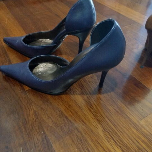 Purple pumps size 35 like new