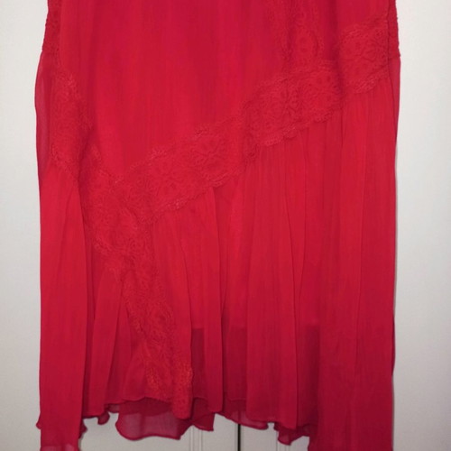 Mat Fashion dress red like new, summer style, plus size XL