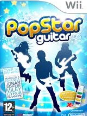 PopStar Guitar Wii new, big box, PAL