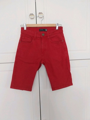 Insd Jeans Bermuda like new, burgundy, waist 38cm, length 50cm
