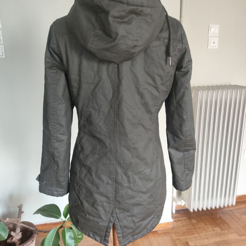 Penn-Rich Woolrich women's green cotton jacket XS/S like new