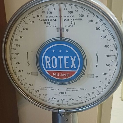 Grocery store scale used
