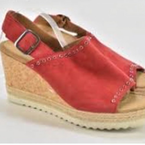 Gabor sandals size 38, red