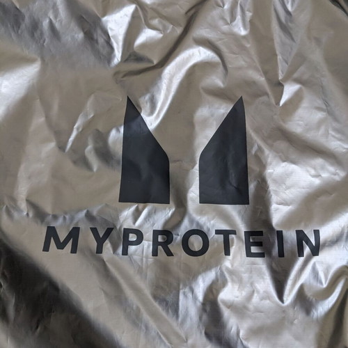 My Protein drawstring bag new with metallic finish