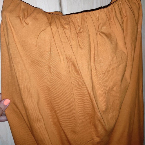Makó strapless dress with belt used, size M