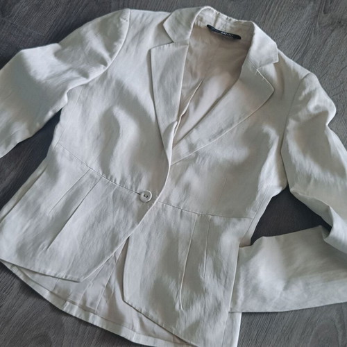 Liu Jo linen jacket slim fit, like new, beige