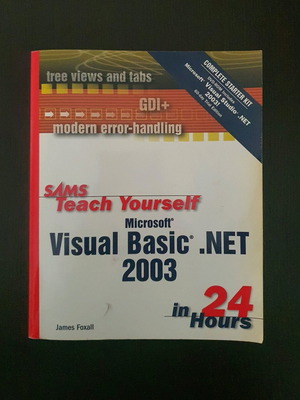 Teach Yourself Visual Basic .Net 2003 book used with CD