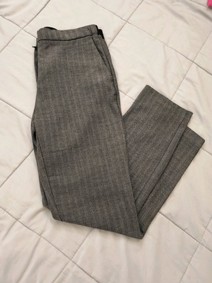 Zara gray fitted pants like new, size M 38 10