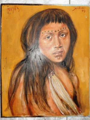 Lazaros Pantos oil painting on plywood used, signed artwork