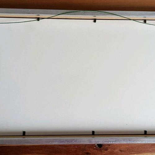 Decorative frame with 3 artistic images like new, modern frame