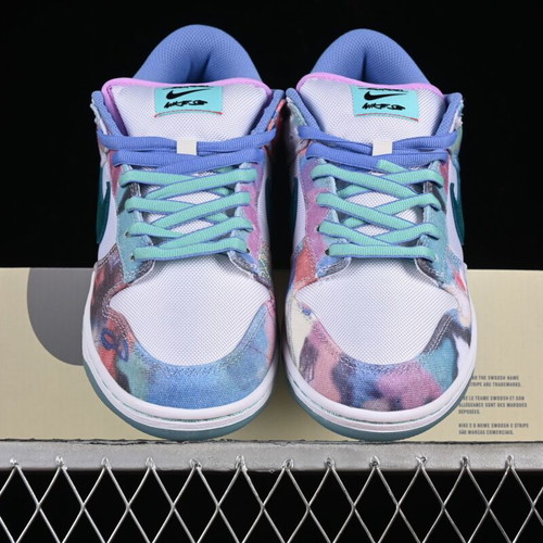 Nike SB Dunk Low Premium Custom Edition sneakers new, multicolor design