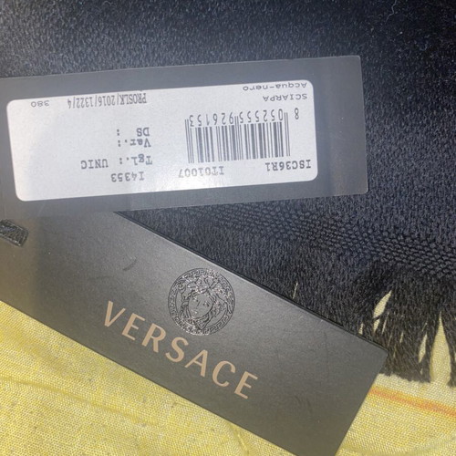 Versace authentic scarf with tags