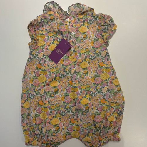 new with tags summer romper 12-18 months trotters london lily rose