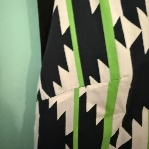 CNC Costume National sleeveless dress with belt like new, geometric print