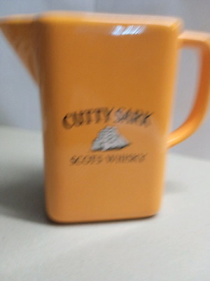 Cutty Sark Scots Whisky clay jug used