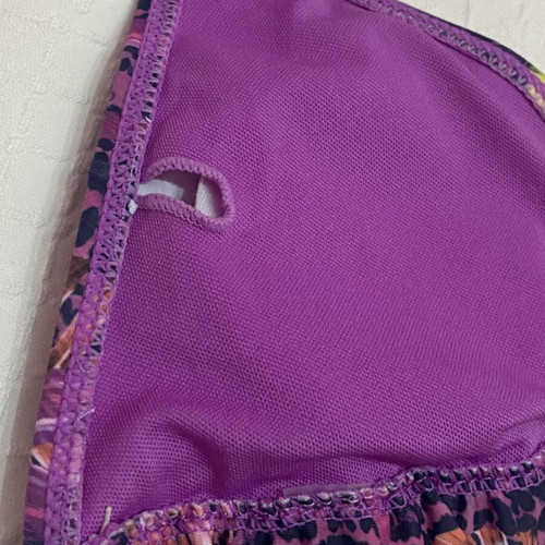 Decoro bikini like new, size S/M, black and purple