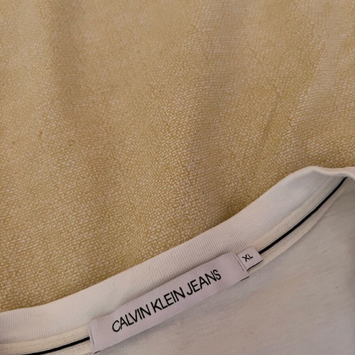 Calvin Klein Jeans T-shirt white, like new, size XL