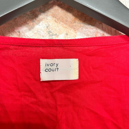 Ivory Coast tunic size 38 like new, red