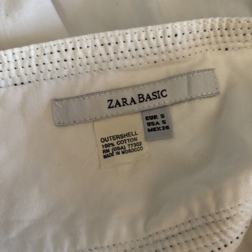 Zara women's dress size S like new, black and white