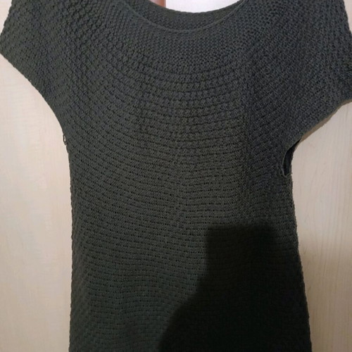Knitted wool women's dress medium used