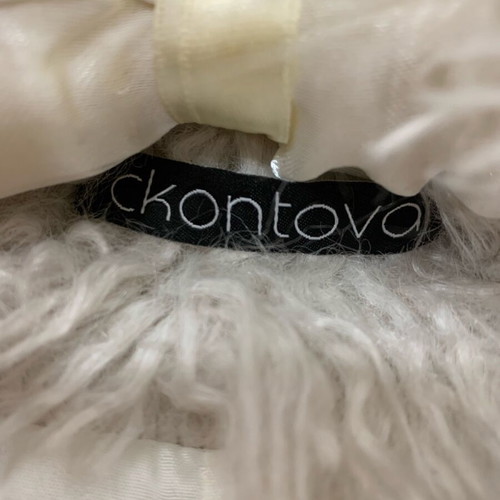 Ckontova Boho Faux Fur Coat like new, one size, grey beige