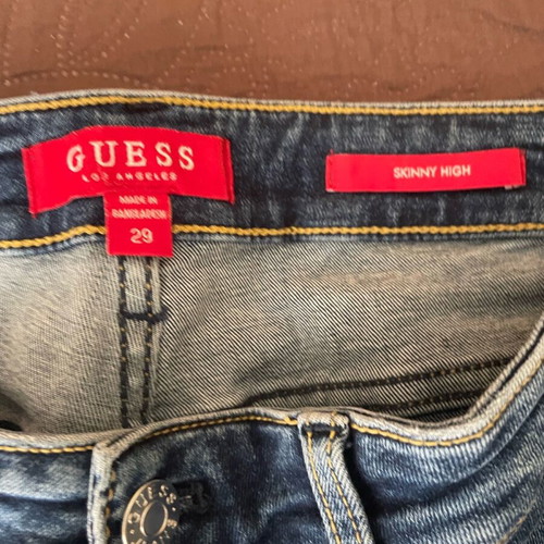 Guess women's skinny jeans like new, size M 38 10, blue