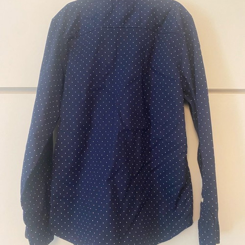 Zara kids shirt used, blue, size 128 cm