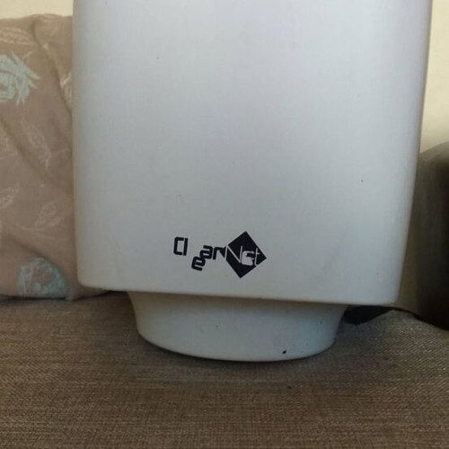 Professional accessories like new exit light, hand paper machine, and air freshener