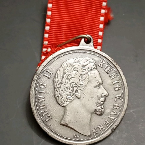Medal with King Ludwig II of Bavaria