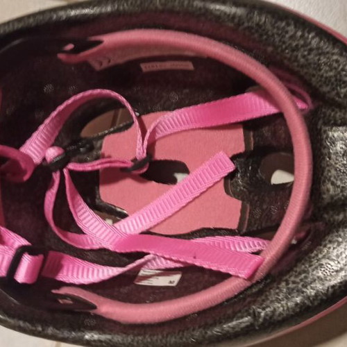 Children's bicycle helmet girl used, size M