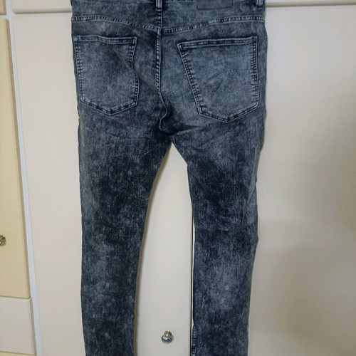 Unisex skinny jean black-gray like new H&M