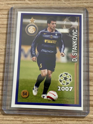 Deja Stankovic Inter card Champions 2007 like new