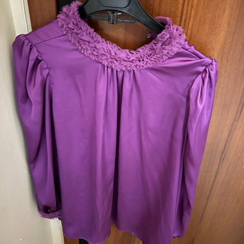 Zara women's blouse used, purple, size S