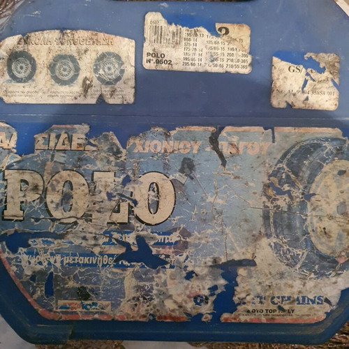 Snow chains new, unused