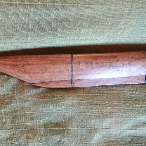 Authentic Vintage Wooden Sheath for Balkan Knife used