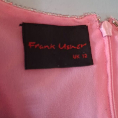 Embroidered blouse pink, like new, size M