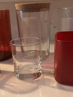 Vases in various sizes, new, ideal for candles and other uses