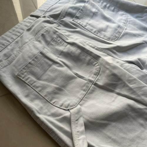 Zara Cargo Straight Pants like new, size 42, light gray