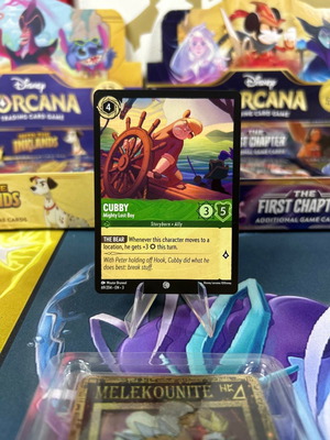 Lorcana TCG κάρτα Disney Cubby mint/nm condition