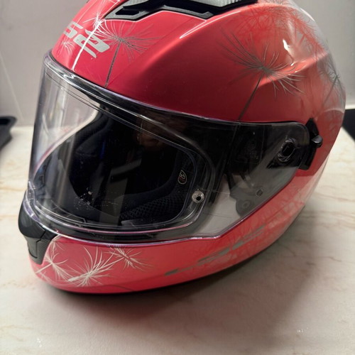 LS2 Stream motorcycle helmet extra small like new with pinlock and sun visor