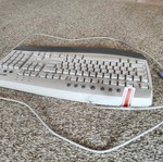 Microsoft Internet Keyboard RT2300 like new, wired PS/2