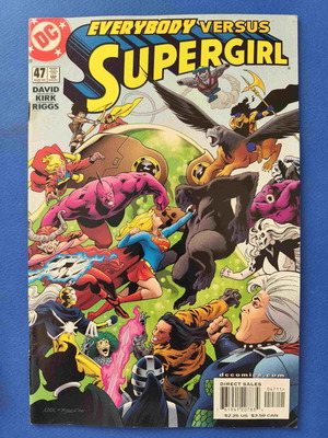 Supergirl 47 comic book used, English