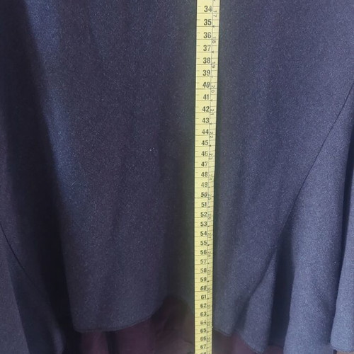 Vintage women's suit with asymmetric skirt like new, brown