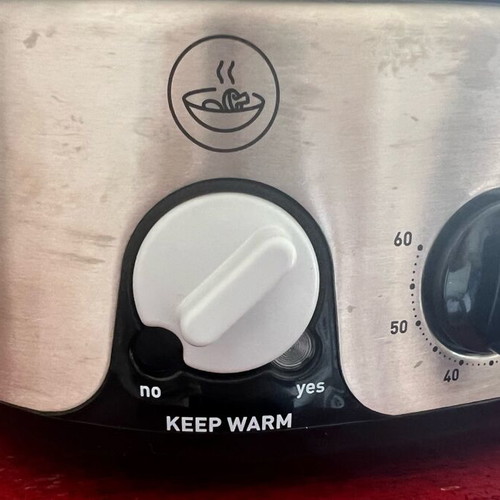 Tefal steamer like new with 3 bowls