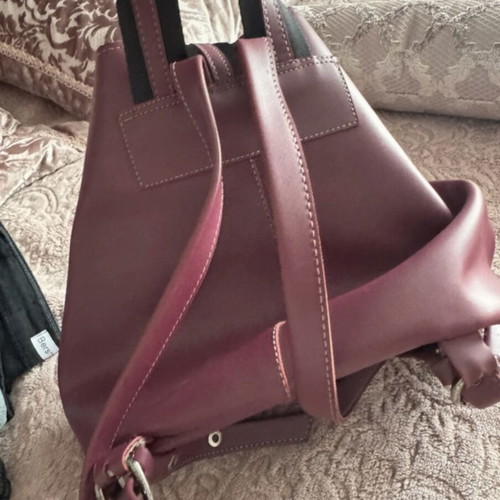 FRNC backpack used, burgundy