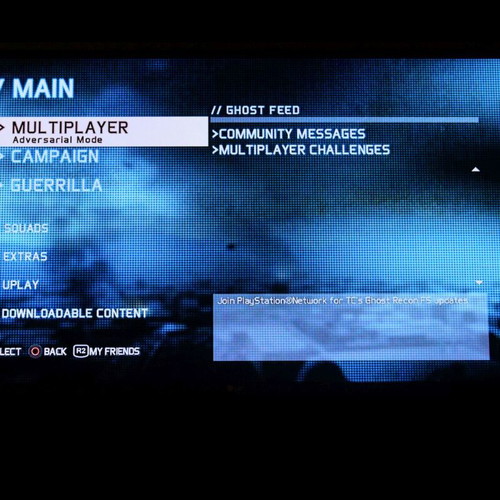 Tom Clancy's Ghost Recon Future Soldier PS3 game like new