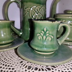 Handmade coffee serving set like new