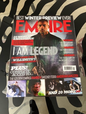 Empire Magazine Issue 220 October 2007 like new