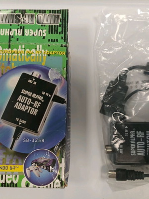 Super Alpha SB-3259 Auto-RF αντάπτορας για Nintendo 64